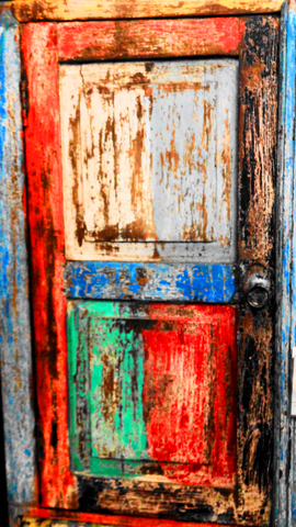 Door of Many Colours - Photography by Brian Paatsch